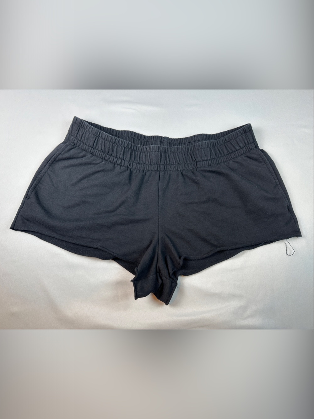 Wild Fable Black Elastic Waist Shorts Athletic Casual Short Large Pockets